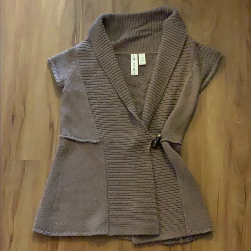 Modern Wrap Sweater Vest